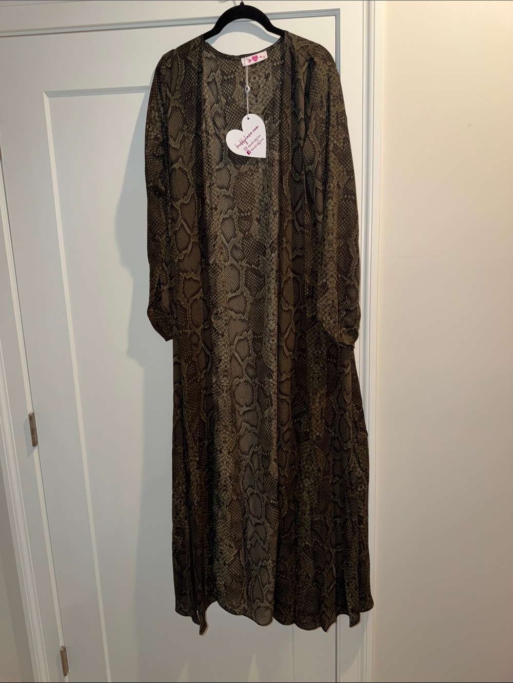 Buddy Love snake print